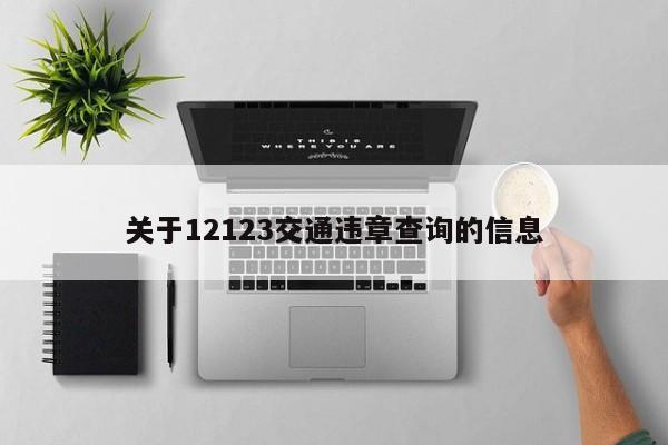 关于12123交通违章查询的信息